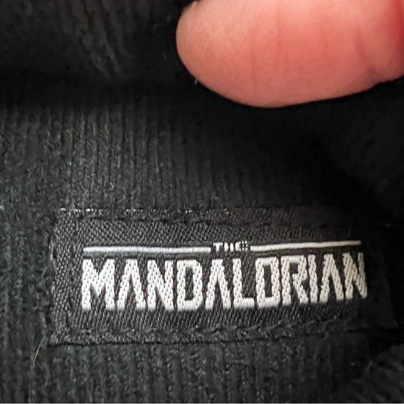 STAR WARS MANDOLORIAN BABY YODA CHILD SLIP ON PLUSH COMFY SLIPPERS - Picture 4 of 8